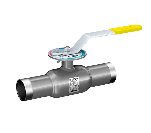 Кран стальной шаровой цельносварной LD Regula, DN 80 PN 25, 280мм, стандартнопроходной, приварной с ручкой купить в Москве | "Проконсим"