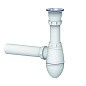 Сифон для умывальника Unicorn А210, 40х40 прямой отвод, 1 1/2'' х40 чаша из нержавеющей стали купить в Москве | "Проконсим"