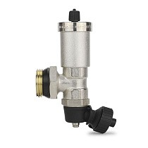 Конечные элементы для коллектора DN 25 PN 10 с автоматическими воздухоотводчиками и дренажными кранами Varmega купить в Москве | "Проконсим"