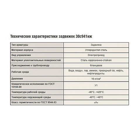 Задвижка стальная 30с941нж DN 500 PN 16 фланцевая под привод тип В, класс ''А'' L=700мм САЗ АВАНГАРД купить в Москве | "Проконсим"