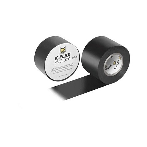 Лента теплоизоляционная K-FLEX PVC AT 070, DN 38, L = 25м, Tmax = 125гр. черный купить в Москве | "Проконсим"