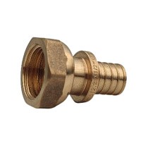 Муфты латунные для PEX труб DN 16-40 PN 16 с накидной гайкой под надвижную гильзу РосТурПласт купить в Москве | "Проконсим"
