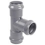 Тройник раструбный НПВХ SDR26 90гр DN 110-110 PN 10 Хемкор купить в Москве | "Проконсим"