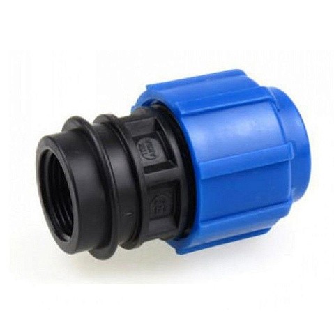 Муфта компрессионная для ПЭ DN 32-1 1/4'' PN 16 обжимное-муфта купить в Москве | "Проконсим"