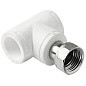 Тройник комбинированный ПП 25-3/4'' PN 25 с накидной гайкой белый Pro Aqua PA29114 купить в Москве | "Проконсим"