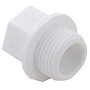 Заглушка резьбовая ПП  1/2'' PN 25 с наружной резьбой белая VALFEX  купить в Москве | "Проконсим"