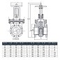 Задвижка чугунная 30ч6бр DN 125 PN 16(10) фланцевая параллельная ЛМЗ Семенов купить в Москве | "Проконсим"