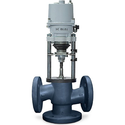 Клапан смесительный 27ч908нж DN 20 PN 16 с электроприводом 220В 2,5Kvs REGADA ST mini 472.0-0NFAC/00 КПСР купить в Москве | "Проконсим"