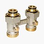 Узел нижнего подключения Vekotrim DN 15 PN 10 прямой двухтрубный 20-3/4'' под евроконус, муфта купить в Москве | "Проконсим"