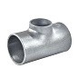 Тройник стальной Дн 159х4-108х4,5 (DN 150х100) переходной оцинкованный 2 исполнение ГОСТ 17376-2001 купить в Москве | "Проконсим"