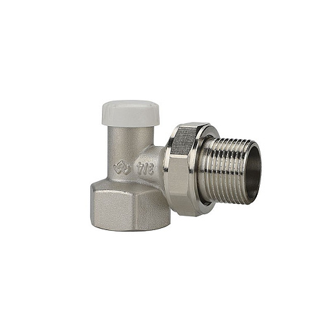 Клапан радиаторный VARMEGA VM10203 DN20 PN10 угловой настроечный G-3/4'' муфта-штуцер купить в Москве | "Проконсим"