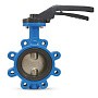 Затворы чугунные дисковые DN 40-300 PN 16 межфланцевые с резьбовыми проушинами диск из нержавеющей стали +Viton рычаг FAF 3662 купить в Москве | "Проконсим"