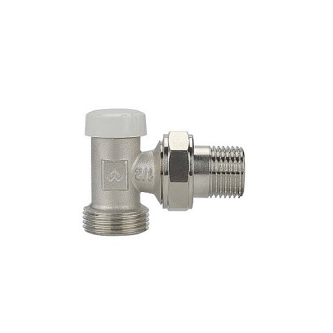 Клапан радиаторный VARMEGA VM10202 DN15x20 PN10 угловой настроечный с еврокомусом G-1/2х3/4'' штуцер купить в Москве | "Проконсим"