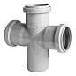 Крестовина ПП для канализации прямой 87,5гр. 110-110- 50 Valfex купить в Москве | "Проконсим"