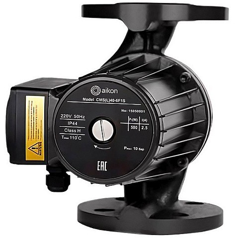 Насос циркуляционный PN 10,L 250, 1000Вт 3х380В с мокрым ротором AIKON CMS(L)40-16F3M 3х-скоростной фланцевый 110гр. купить в Москве | "Проконсим"