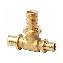 Тройники латунные для PEX-PEX труб DN 16-32 PN 16 под надвижную гильзу тяжелые MVI SF.541 купить в Москве | "Проконсим"