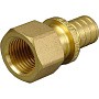 Муфты латунные для PEX труб DN 16-32 PN 10 под надвижную гильзу с внутренней резьбой ONE PLUS купить в Москве | "Проконсим"