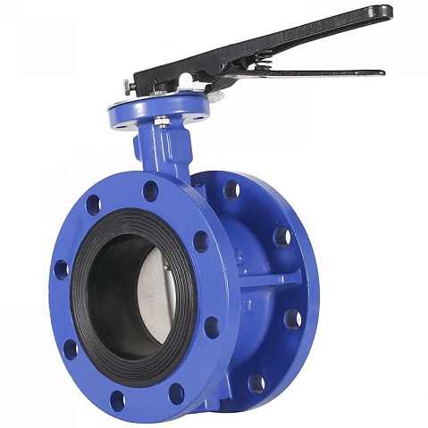 Затвор дисковый поворотный DN 50 PN 10(16) фланцевый с диском из чугуна уплотнение-EPDM ручной СибЗТА купить в Москве | "Проконсим"