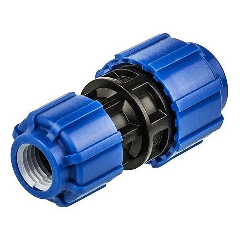 Муфта компрессионная для ПЭ DN 110-90 PN 16 обжимное переходная купить в Москве | "Проконсим"
