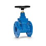 Задвижки чугунные DN 250-600 PN 16 с обрезиненным клином с редуктором под электропривод FAF 6000 купить в Москве | "Проконсим"