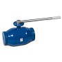 Кран стальной шаровой цельносварной TEMPER КШ.Ц.П, DN 125 PN 25, 330мм, стандартнопроходной, приварной с ручкой купить в Москве | "Проконсим"