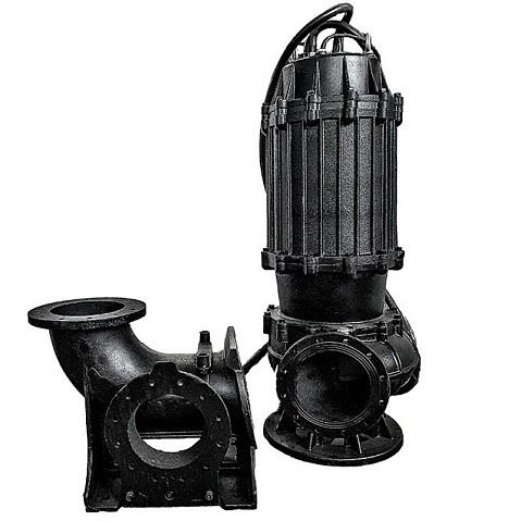 Насос канализационный CNP 50WQ25-10-2.2AC(I) 2,2кВт 3х380В чугунный с автоматической трубной муфтой DN 50 кабель 9м 40гр. купить в Москве | "Проконсим"