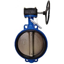 Затворы чугунные дисковые DN 150-800 PN 16 межфланцевые с диском из нержавеющей стали с редуктором СибЗТА 32ч501р купить в Москве | "Проконсим"