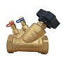 Клапан балансировочный латунный DN50 PN25 наклонный муфта-муфта Kvs 33,0 м³/ч с измерительными ниппелями GALA Тип. 1206 купить в Москве | "Проконсим"