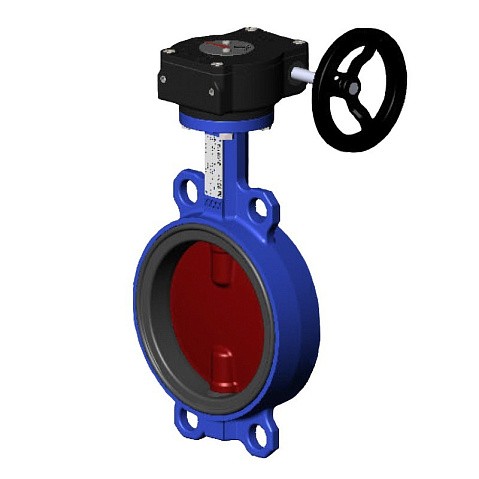 Затворы поворотные дисковые DN 150-500 PN 10-16 межфланцевые с чугунным диском с редуктором Tecofi VPI4448 купить в Москве | "Проконсим" Затворы поворотные дисковые DN 150-500 PN 10-16 межфланцевые с чугунным диском с редуктором Tecofi VPI4448 купить в Москве | "Проконсим"