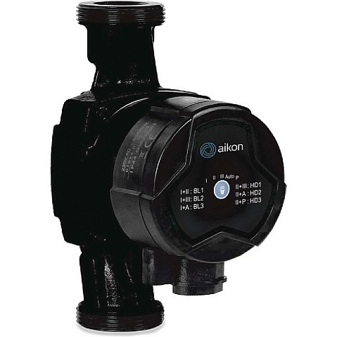 Насос циркуляционный PN 10,L 180, 245Вт 1х220В с мокрым ротором AIKON CMS(L)32-8T1M 3х-скоростной резьбовой 110гр. купить в Москве | "Проконсим"