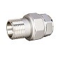 Американка латунная DN 50 PN 40 никелированная муфта-штуцер прямая LD Pride купить в Москве | «Проконсим»