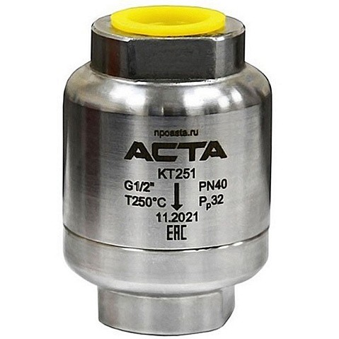 Конденсатоотводчики ТЕРМОКОН DN 15-25 PN 40 термостатический резьбовые G до 250гр. АСТА-КТ251 купить в Москве | "Проконсим" Конденсатоотводчики ТЕРМОКОН DN 15-25 PN 40 термостатический резьбовые G до 250гр. АСТА-КТ251 купить в Москве | "Проконсим"