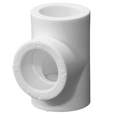 Тройник переходной ПП 90-40-90 PN 25 белый Pro Aqua PA14578P купить в Москве | "Проконсим"