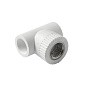 Тройник установочный ПП 20-1/2'' PN 25 с внутренней резьбой белый Pro Aqua PA13912 купить в Москве | "Проконсим"