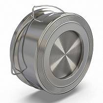 Клапаны обратные тарельчатые DN 15-100 PN 40 из нержавеющей стали межфланцевые FAF купить в Москве | "Проконсим"