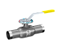 Кран стальной шаровой цельносварной LD Regula, DN 25 PN 40, 230мм, стандартнопроходной, приварной с ручкой купить в Москве | "Проконсим"