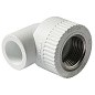 Угольник комбинированный ПП 20-1/2'' PN 25 с внутренней резьбой белый Pro Aqua PA26008P купить в Москве | "Проконсим"