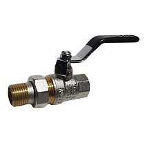 Краны латунные шаровые 11Б27п DN 15-50 PN 25-40 комбинированные рычаг американка SGL купить в Москве | "Проконсим"