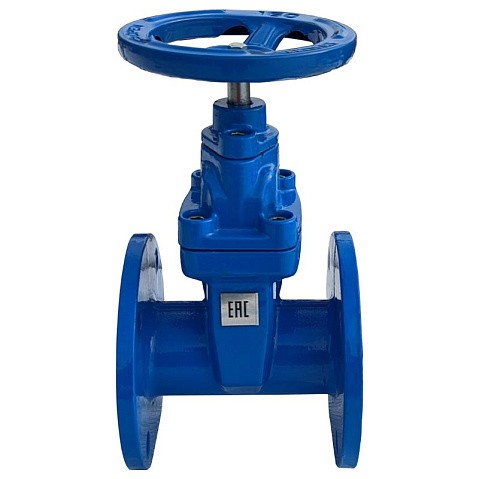 Задвижка чугунная 30ч39р DN 65 PN 10(16) с обрезиненным клином EPDM до 120гр. КНР купить в Москве | "Проконсим" (101469026)