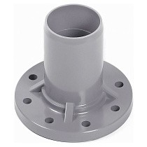 Патрубки НПВХ гладкие SDR26 DN 110-400 PN 10 с фланцем Хемкор купить в Москве | "Проконсим"