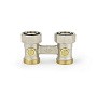 Узелы нижнего подключения VARMEGA VM141 DN20 прямой двухтрубный 3/4''x3/4'' евроконус муфта-штуцер купить в Москве | "Проконсим"