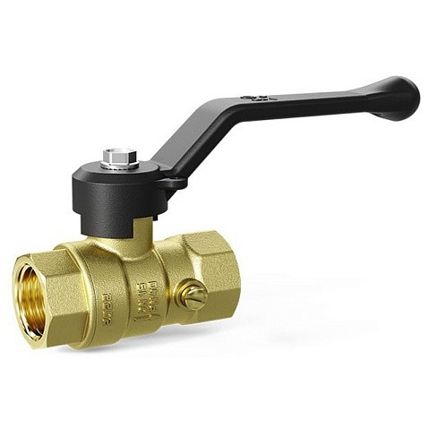 Кран латунный шаровой DN 15 PN 16 под манометр G1/2''-М20х1,5'' муфта-муфта рычаг LD Pride 44.341.15.20 купить в Москве | "Проконсим"