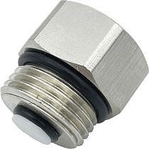 Клапан обратный VARMEGA VM133 DN15 PN10 для воздухоотводчика 1/2''  110гр. Муфта-штуцер купить в Москве | "Проконсим"