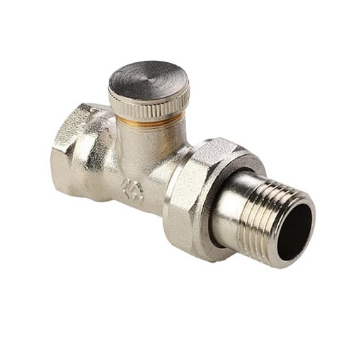 Клапан радиаторный настроечный DN 15 PN 10 прямой, под шестигранник MVI TR.112.04 купить в Москве | "Проконсим"