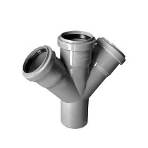 Крестовина Valfex DN -110x110x50 45гр. купить в Москве | "Проконсим"