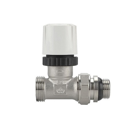 Клапан термостатический VARMEGA VM10512 DN15х20  PN10 прямой с уплотнением М30х1,5 еврокомус, под термоголовку штуцер-штуцер купить в Москве | "Проконсим"