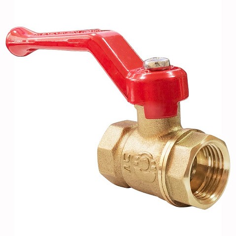 Кран латунный шаровой Valfex Optima.214.L0R1 11Б27фт1М DN 20 PN25 рычаг муфта-муфта купить в Москве | "Проконсим"
