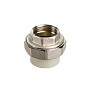 Муфта комбинированная разъёмная VALFEX 25 PN 25 G-1/2'' американка-ВР серая