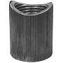 Муфта стальная спринклерная DN25 PN16 L=38мм ВР1" приварная, с фрезеровкой