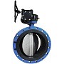 Затворы чугунные дисковые DN 250-1000 PN 10(16) фланцевые с чугунным диском с редуктором СибЗТА купить в Москве | "Проконсим"